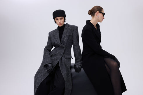 Double-Breasted Wool CAlpaca Coat